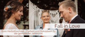 Hochzeit im Herbst Farben